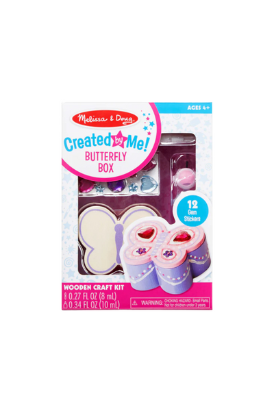 Decorate Your Own Butterfly Box