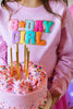 Birthday Girl Patch Sweatshirt