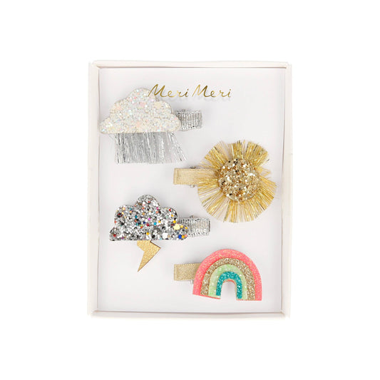 MERI MERI - ACC - SPARKLY WEATHER HAIR CLIPS
