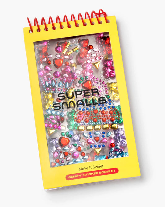 SUPER SMALLS - T&B - MAKE IT SWEET GEMIFY STICKER BOOK - MULTI
