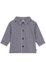 Petit Bateau - Baby Boy L/S Check Shirt Navy/White