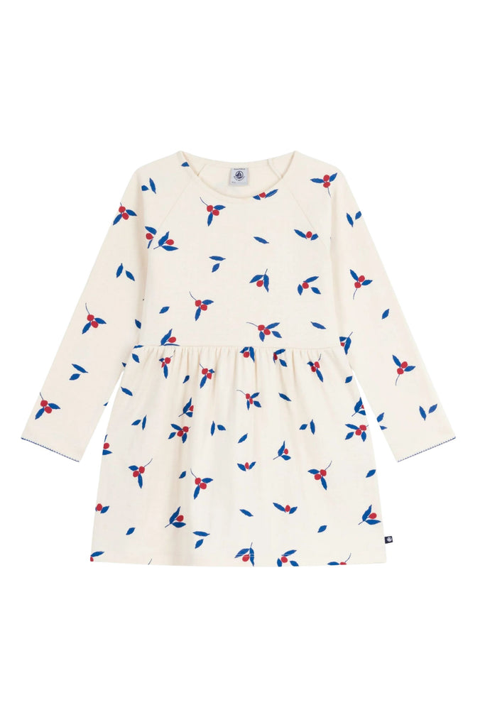 Petit Bateau - L/S Berries Print Dress