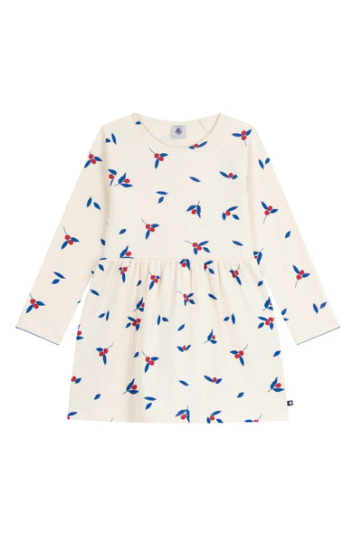 Petit Bateau - L/S Berries Print Dress