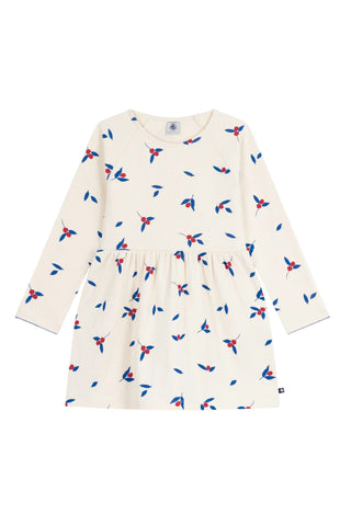 Petit Bateau - L/S Berries Print Dress