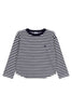 Petit Bateau - Boy L/S Stripe Tee Navy/White