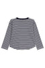 Petit Bateau - Boy L/S Stripe Tee Navy/White
