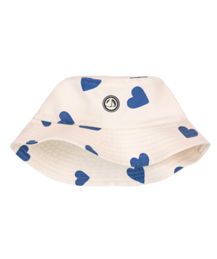 PETIT BATEAU - ACC - GIRL HEART PRINT RAIN HAT