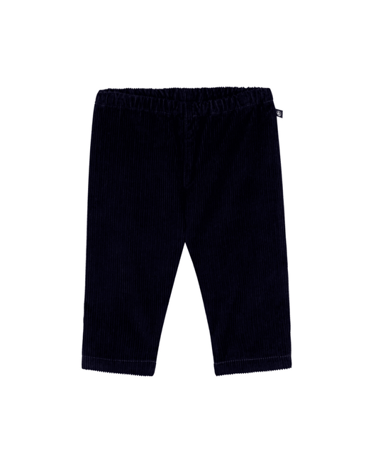 PETIT BATEAU - BBY - BABY BOY CORDUROY PANTS - NAVY