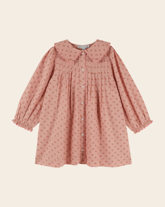 ÉMILE ET IDA - TG - ROBE BOUTONNEE - ROSEMARY