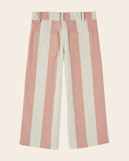 ÉMILE ET IDA - BG - PANTALON CANVAS RAYURE LARGE - RAYURE LARGE