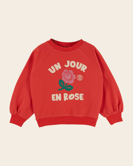 ÉMILE ET IDA - TG - SWEAT TYPO GRAPHIQUE - MARS