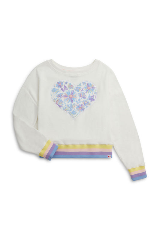 APPAMAN - TG - CARA SWEATSHIRT - WHITE