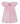 Anavini - Puppies Girl's Pink Knit Check S/S Dress