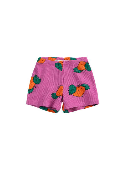 BOBO CHOSES - BBY - TANGERINE ALL OVER SHORT LEGGINGS - FUCHSIA