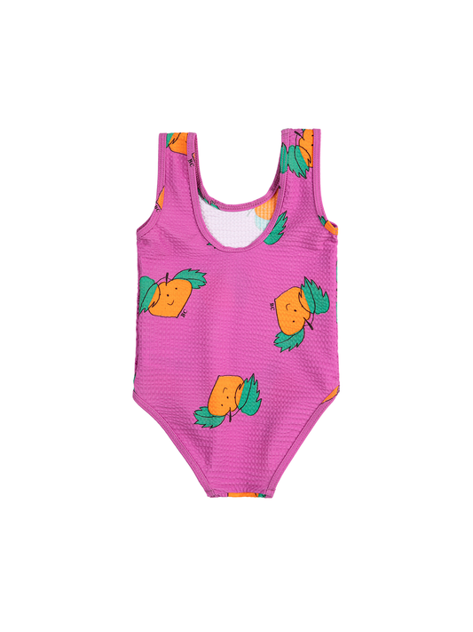 BOBO CHOSES - BBY - TANGERINE ALL OVER SWIMSUIT - FUCHSIA