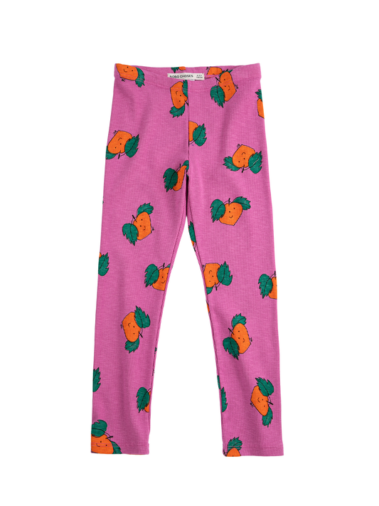 BOBO CHOSES - TG - TANGERINE ALL OVER LEGGINGS - PURPLE
