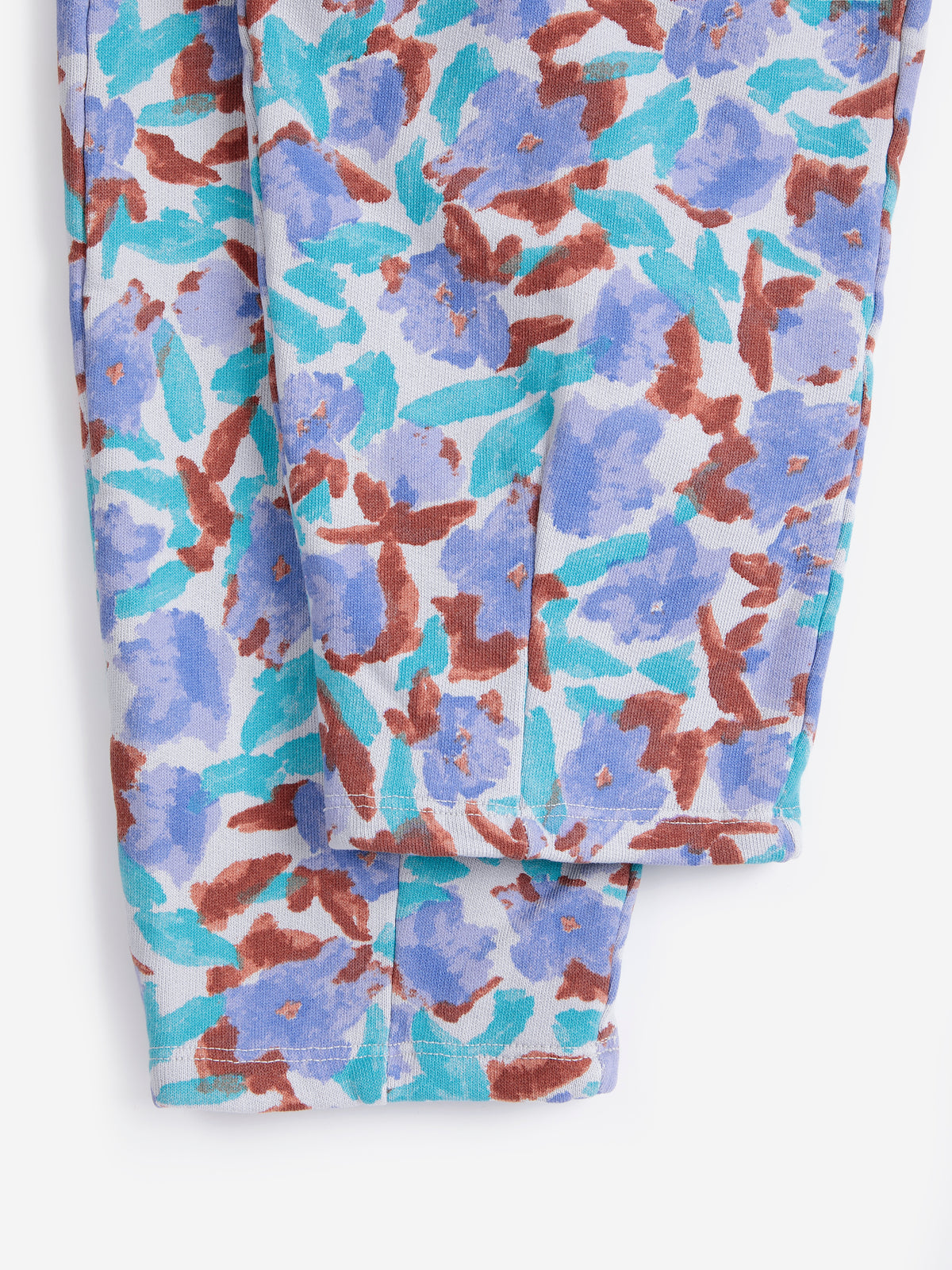 BOBO CHOSES - TG - WATERCOLOR ALL OVER COCOON JOGGING PANTS - LAVENDER