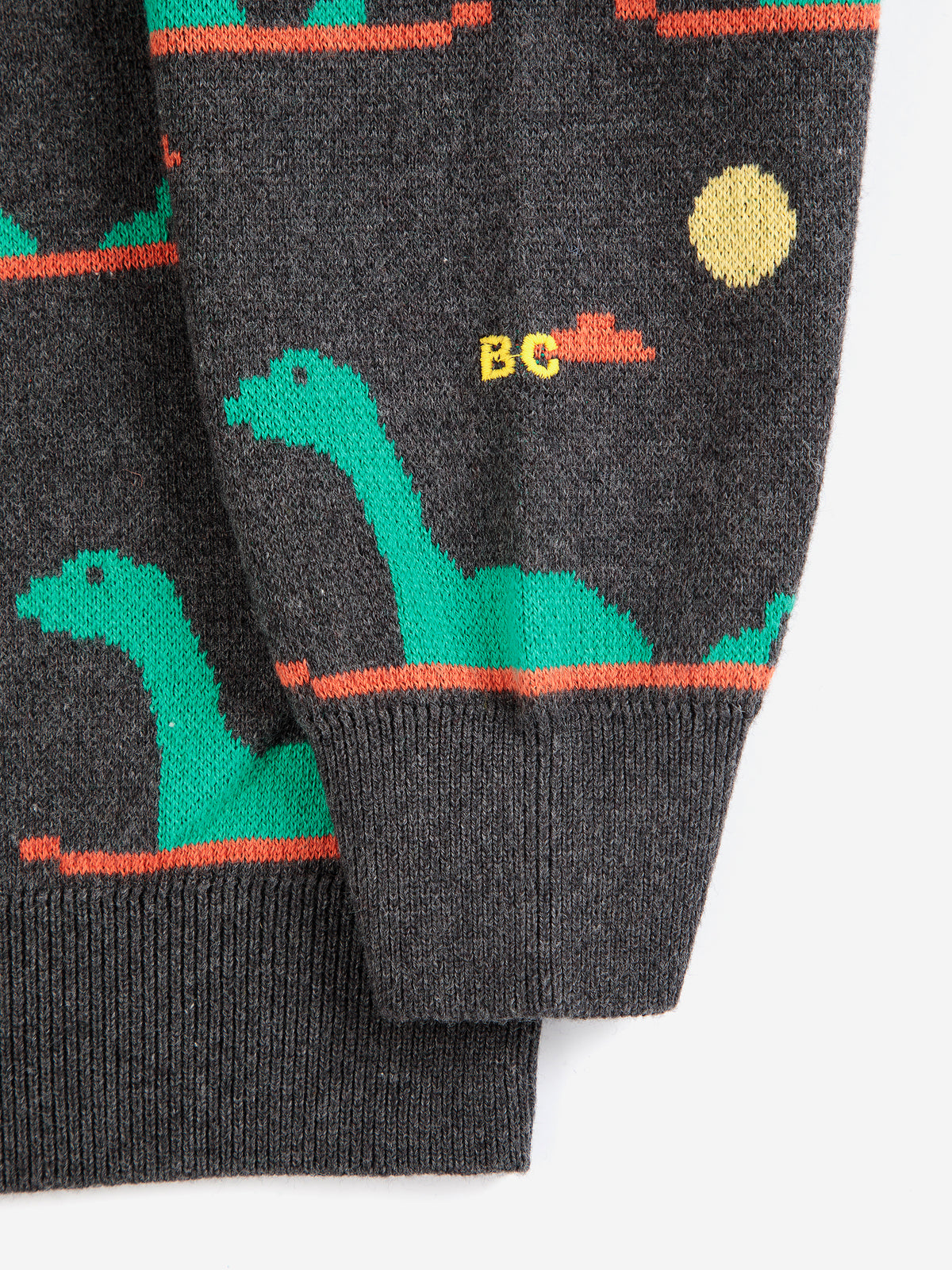 BOBO CHOSES - TG - LAKE MONSTER ALL OVER JACQUARD JUMPER - MULTI