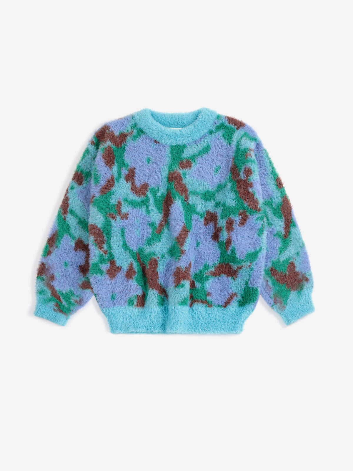 BOBO CHOSES - TG - WATERCOLOR ALL OVER JACQUARD JUMPER - MULTI