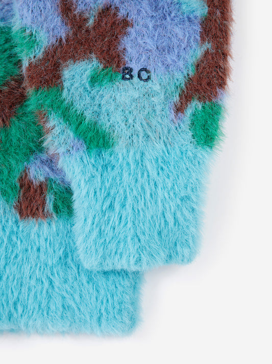 BOBO CHOSES - TG - WATERCOLOR ALL OVER JACQUARD JUMPER - MULTI