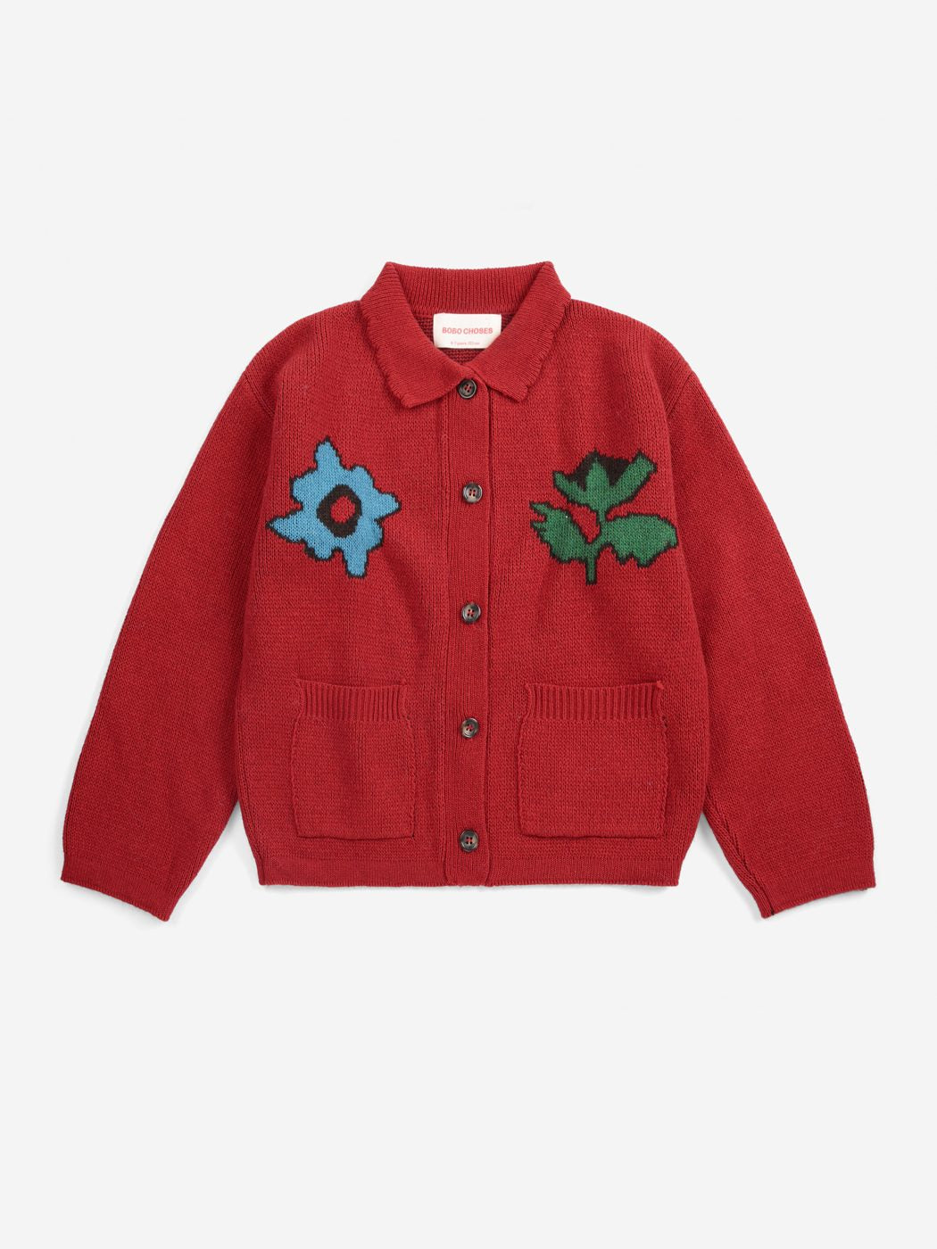 BOBO CHOSES - BLOSSOM CARDIGAN - RED