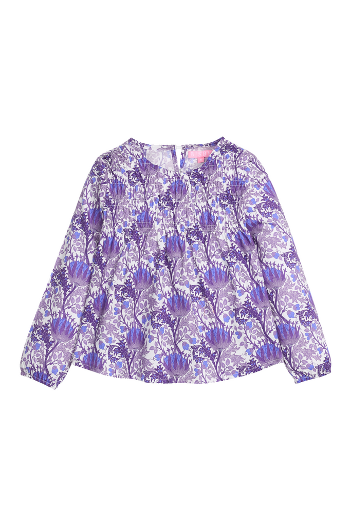 Bisby - Purple Floral Anita Top