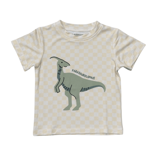 BABYSPROUTS - TB - BOY'S SHORT SLEEVE TEE - PARASAUROLOPHUS