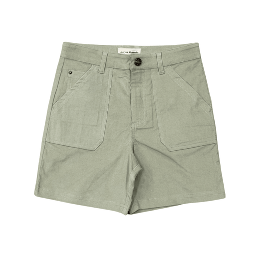 AVERY & ALEXANDER - BB - CORDUROY SHORTS - DESERT SAGE