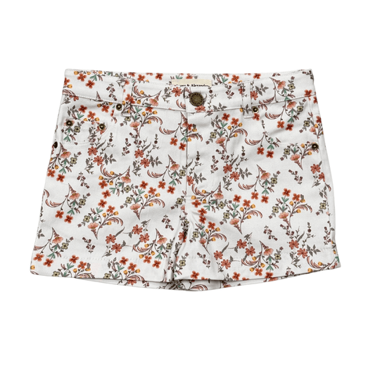 AVERY & ALEXANDER - BG - GIRL'S PRINTED TWILL SHORTS - EBBA VINEY FLORAL