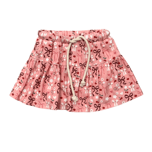 BABYSPROUTS - TG - SKORT - CHERRY HEARTS