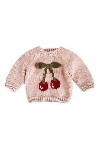 Blueberry Hill - Cherry Pullover Sweater