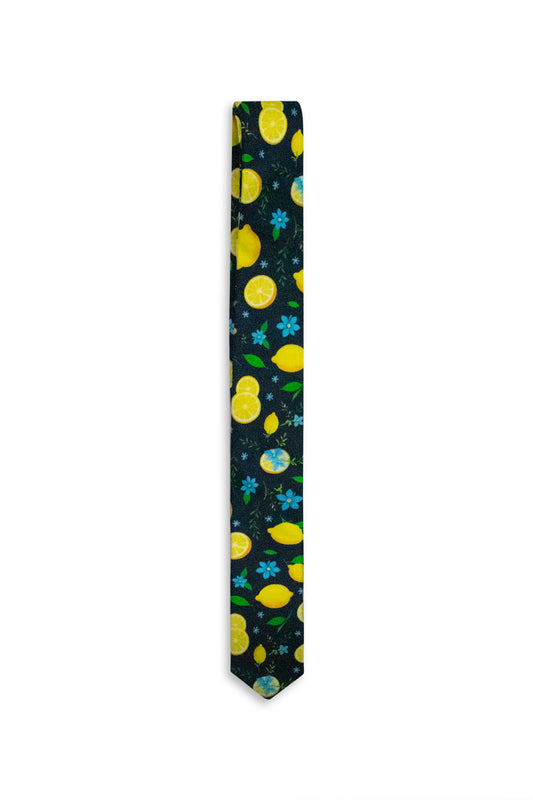 APPAMAN - ACC - TIE - BLUE LEMON ZEST