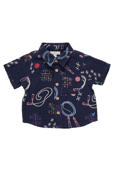 Pink Chicken - Tic Tac Toe Jack Shirt