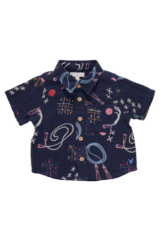 Pink Chicken - Tic Tac Toe Jack Shirt