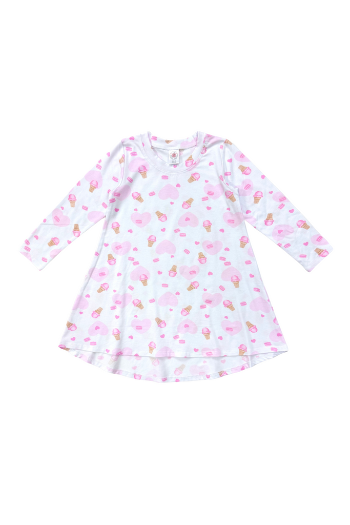 Esme - Sweet Ice Cream Hi-Low Dress