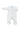 Nellapima - White Milano Footie With Blue Trim