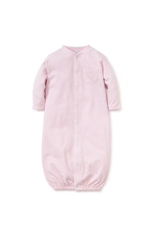 Kissy Kissy - Pink Striped Convertible Gown