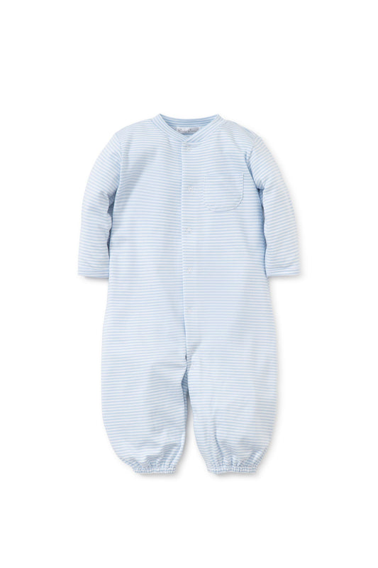 Kissy Kissy - Blue Striped Convertible Gown