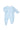 Light Blue Doeskin Modal Magnetic Footie