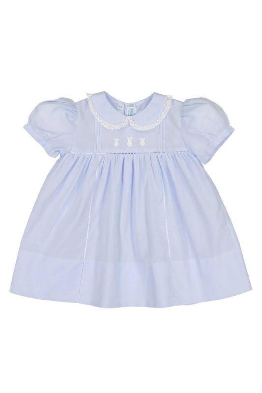 Feltman Brothers - Pastel Blue Bunny Dress