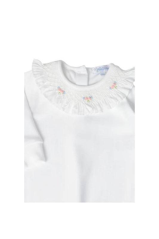 Nellapima - Princess Smocked Footie