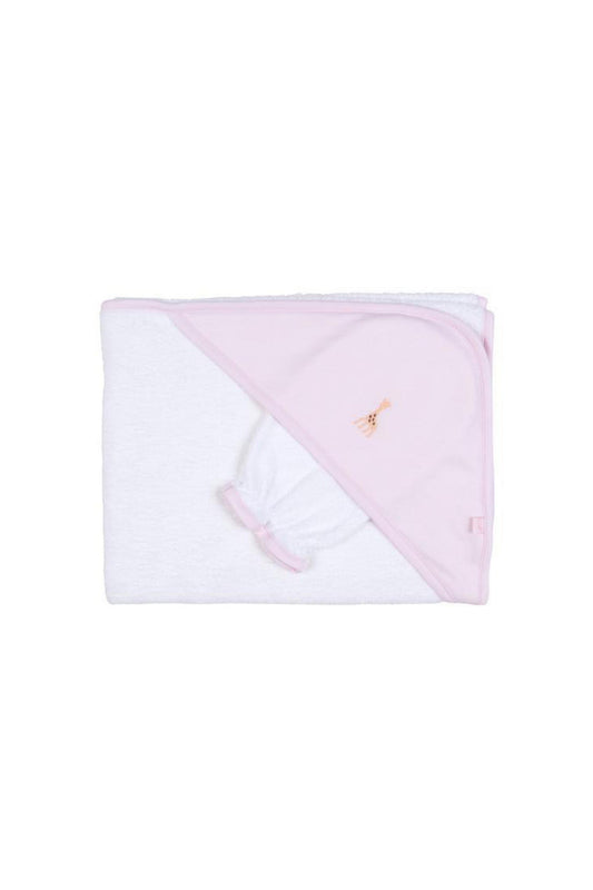 Kissy Kissy - Sophie Giraffe Pink Towel