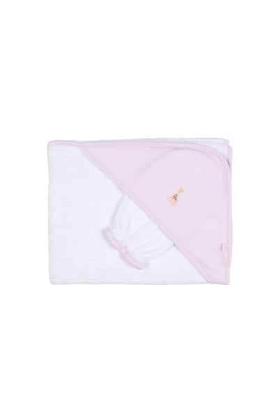 Kissy Kissy - Pink Sophie Giraffe Towel