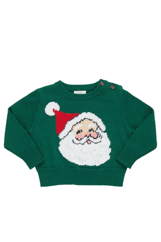 Evergreen Santa Oliver Sweater