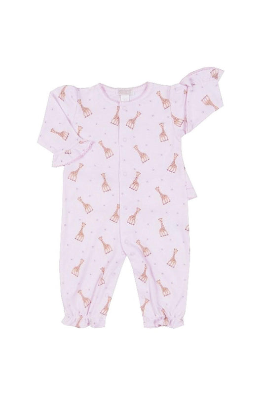 Kissy Kissy - Sophie Giraffe Pink Playsuit
