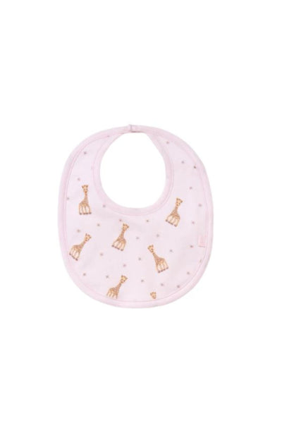 Kissy Kissy - Sophie Giraffe Pink Bib