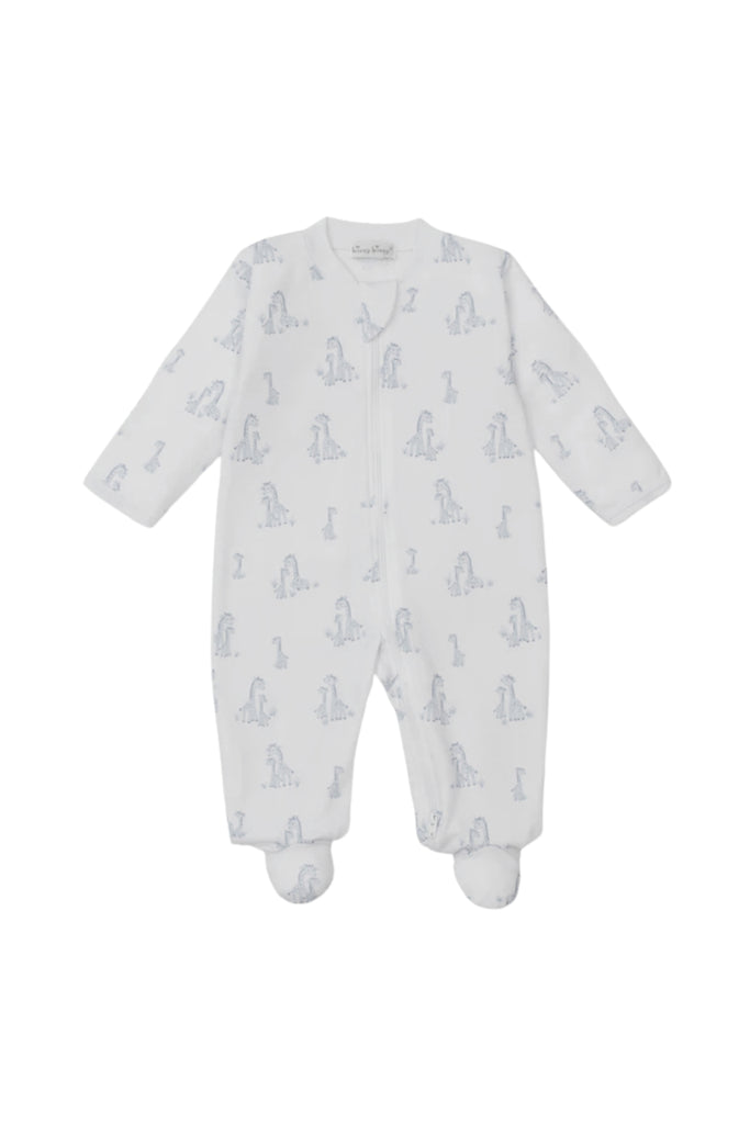 Kissy Kissy - Silver Giraffe Grace Footie