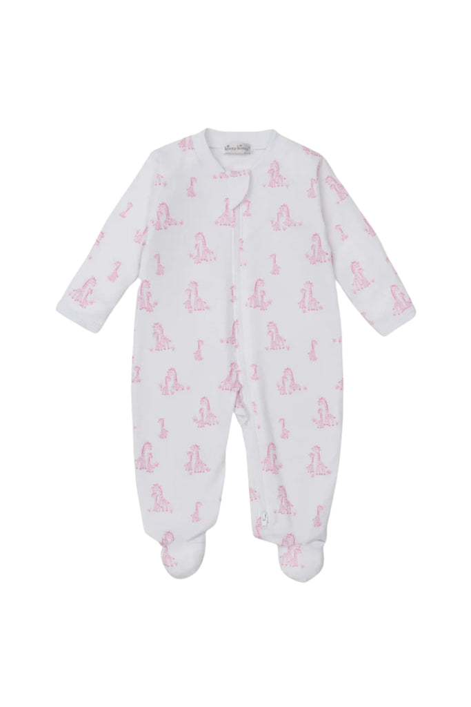 Kissy Kissy - Pink Giraffe Grace Footie
