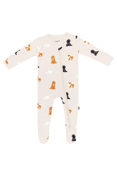 Kyte Baby - Fluffy Dog Zippered Footie