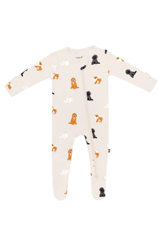 Kyte Baby - Fluffy Dog Zippered Footie